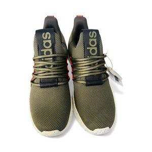 Adidas Lite Racer Adapt 7.0 slip-on running shoe in the Olive Strata Size 10 NWT